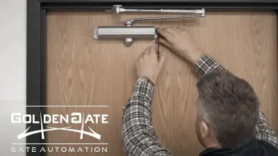 آموزش رگلاژ کردن جک آرام بند درب چوبی